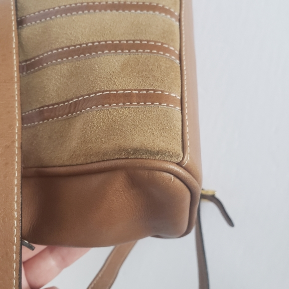 Aldana Made in Italy Leather Shoulder Camera Bag P - Picture 4 of 11